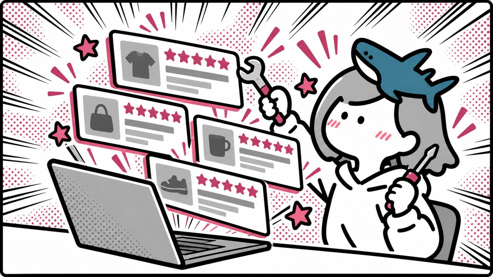 Shopifyのレビュー機能はアプリだけじゃない|おすすめアプリの月額と、自分で作る選択肢